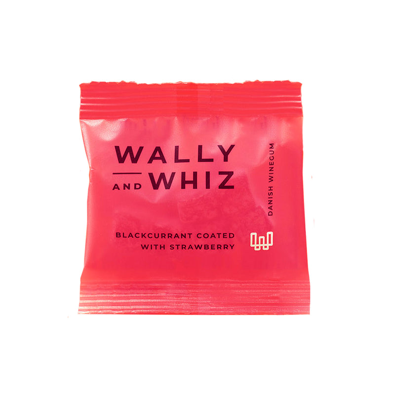 Wally and Whiz Solbær med Jordbær | Gourmet vingummi individuelt indpakket