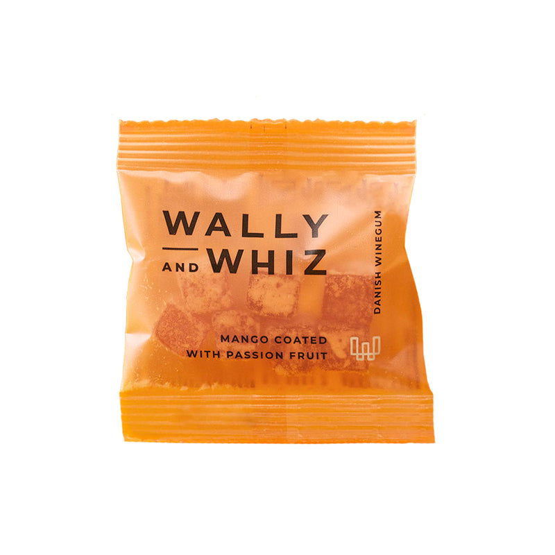 Wally and Whiz Mango med Passionsfrugt | Gourmet vingummi individuelt indpakket