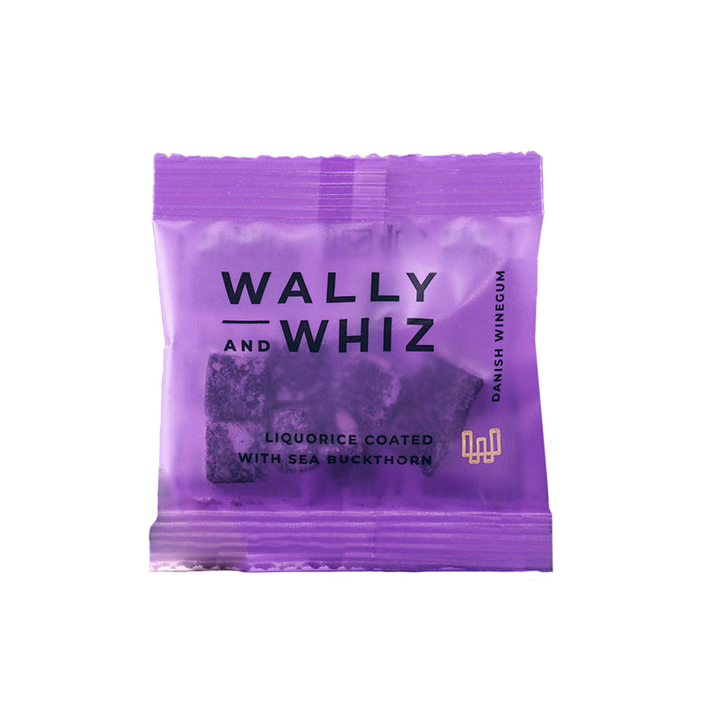 Wally and Whiz Lakrids med Havtorn | Gourmet vingummi individuelt indpakket