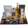Tillykke Gavekurv med alkoholfri cider, kaffe og luksus snacks | Firmagave med kendte brands